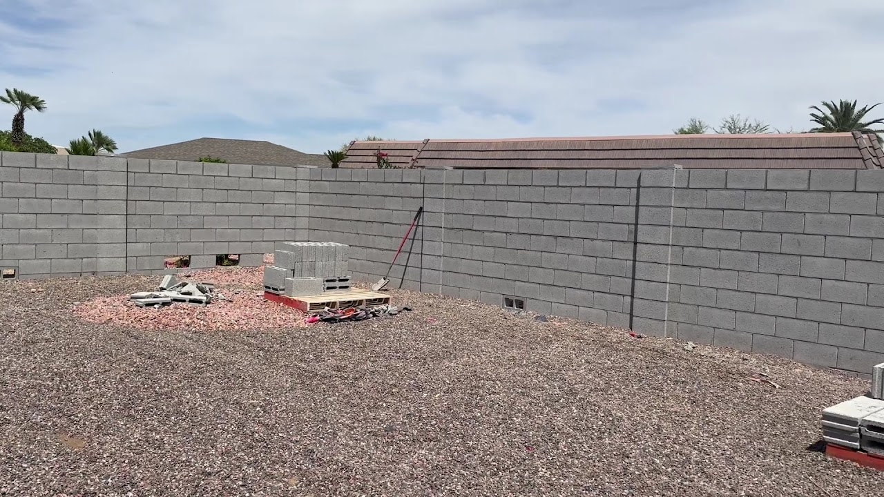 Toro Block Wall & Ironworks project